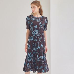 [매긴]플라워 로우 프릴 원피스_PBMF5M1OP3150