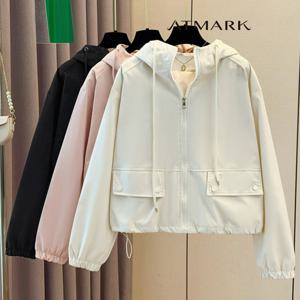 ATMARK (77까지)윈디후디드집업점퍼_AA51JP009G