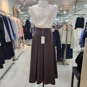 리안뉴욕 DP01 A라인 핀턱 스커트 RTDWSK030