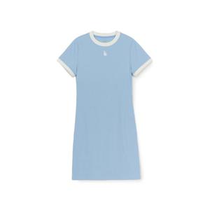 MLB  (3FOPB0453-07SBL) 여성 베이직 슬림핏 골지 원피스