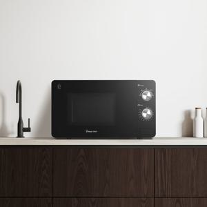 [매직쉐프] 20L 무회전 전자레인지 MMW-W20FMBB 플랫타입