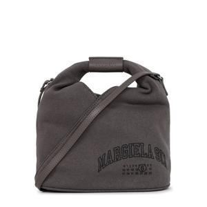 MM6 25SS 그레이 스웨트 바시티 재패니즈 크로스바디백 SB6WD0026 P7261 T8031