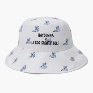 [르꼬끄골프] [하이다나콜라보] 여성 프린팅 햇 (GQ222LCP63)