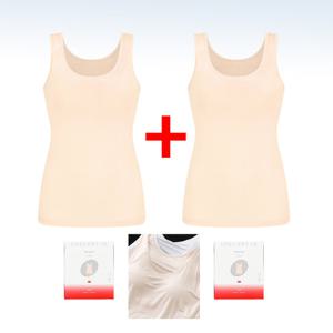 BYC 여성 신축성 쿨 인견 몰드 내장 브라 런닝 1P+1P QWB1615