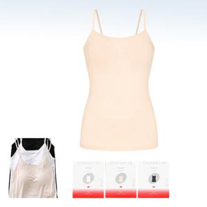 BYC 여성 쿨 인견 노와이어 몰드 브라 끈나시 QWB3816