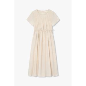 지컷 (7255237115) 스퀘어 넥 셔링 원피스