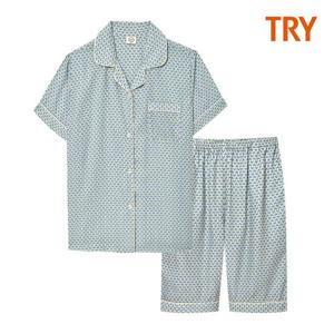 [트라이] 여성 반팔 레이온 파자마 J17