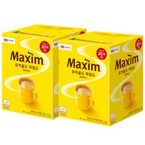 맥심 모카골드 커피믹스 190T X 2개