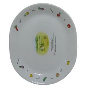 코렐 샐러드시즌 타원접시 (대) 요리 대접 플레이팅 코렐접시 식기 가벼운식기 가벼운접시 예쁜접시 예쁜그