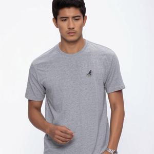 캉골 남성 반팔티 SF918H 브랜드오브힙합 패치로고 그레이