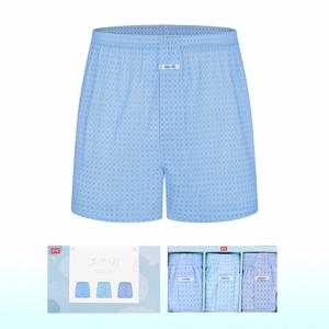 BYC 남성 쾌적 모시메리 순면 빅 트렁크 팬티 3매입 QFB5330