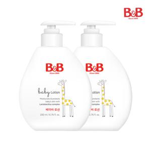 비앤비 베이비 로션 200ml 2개입