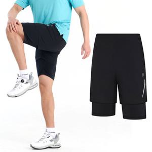 콜핑 남성 여름 파워스트레치 레깅스일체형 등산 반바지 KSC982TP6M