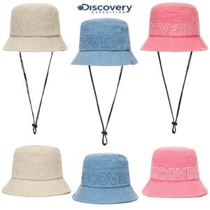 [디스커버리키즈] DKHT2114N 키즈 빅로고 자수 피그먼트 버킷햇