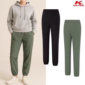 콜핑 여성 봄 하이쿨 나일론 스트레치 조거 등산 바지 KSC997WP8W