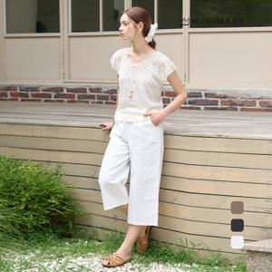 [미니마리] 텐션코튼와이드팬츠 (MMA2PT07)