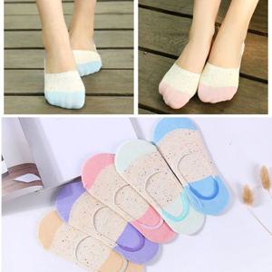 보카시 여성 덧신 덧양말 실리콘덧신 양말 (5켤레