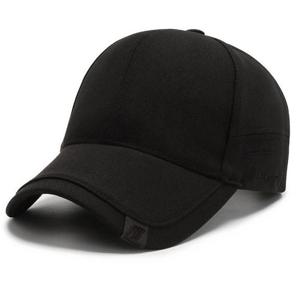 남녀 깔끔한 이중 캡 무지 볼캡 모자 심플 야구모자