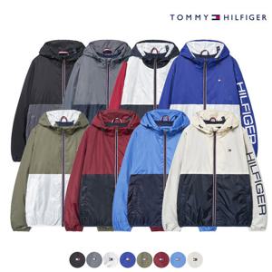 [TOMMY HILFIGER] 타미힐피거 남성 레인 위드브레이커 자켓 158AN416
