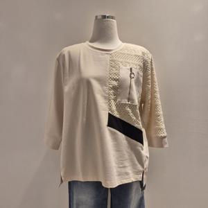 [꾸즈]지퍼주머니 티셔츠(CS457T6)