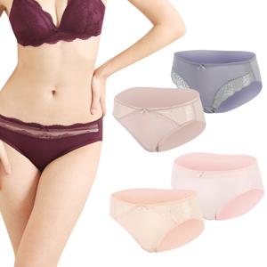 라보라 기획 여성 레이스 헴 팬티 5종 패키지 0S0610N