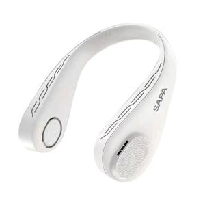 싸파 휴대용 넥밴드 선풍기 화이트 SPK-N22F18W