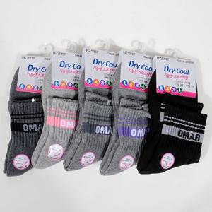 드라이쿨 숙녀 스포츠 파일 미니 양말 0037nt
