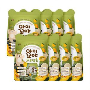 [남양유업]아이꼬야 아기과자 단호박퐁 30g 8개