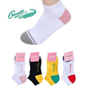 크로커다일 쿠션 숙녀 스포츠 스니커즈 양말 0039si