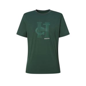 헤지스골프  (HWTS5B357E3) 그린 여성 원 포인트 라운드 반팔 티셔츠
