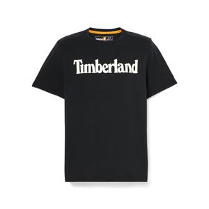 [팀버랜드] 남성 로고 프린트 반팔티 블랙_TB0A6DN30011