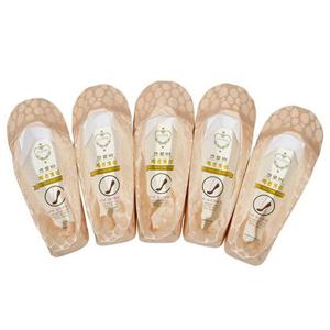 물방울 디자인 여성 덧신 자가드 어머니덧신 5족