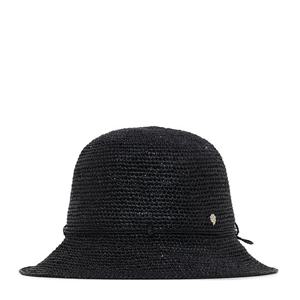 헬렌카민스키 25SS 차콜 빌라 6 라피아 클로슈햇 HAT50136 CHA