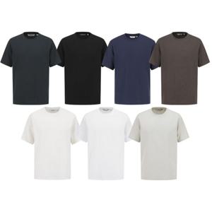 [리얼지오지아][7컬러] 25SS 데일리 사카리바조직 기본 반팔티셔츠 ADF2TR1903 CM9344