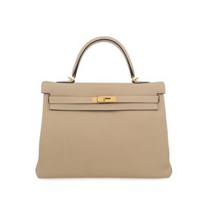 [엘러브] 에르메스 켈리35 트렌치 금장 5HH0134