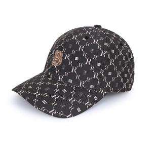 [캡텐(모자)]남녀공용 블랙 리클루시브 모노 크레이저 야구모 BKE2UCC002