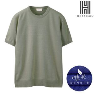 [해리슨] L~3XL 반팔 라운드 니트 MDL1453