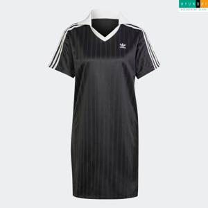 아디다스 현대백화점 [WOMEN] 아디컬러 풋볼 자카드 브이넥 드레스 JD2599 [택가79,000원]