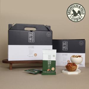 [산과들에] 볶음하루견과 순수정담 30봉세트 x2개 (브라질너트구성)