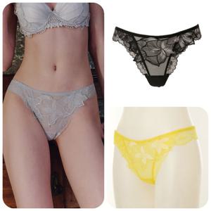 [비너스]오르화 보타닉 엣지 포인트 자수 T팬티 OPT5935T