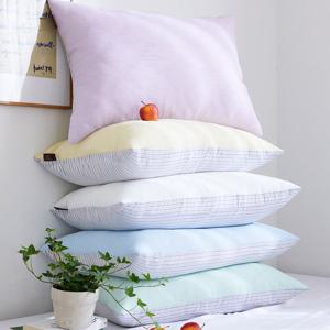 [샤이닝홈]더블리 슈가크림 스노우리플 여름 베개커버 50x70