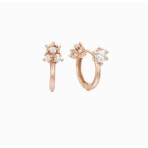 [로이드] 주문제작 큐빅 양면 원터치 14k 귀걸이 LOFH2012G