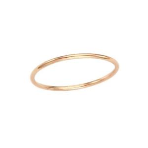 [로이드] 주문제작 베이직 컷팅 실반지 데일리 14K Gold 미스링 LRS19116G