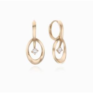 [로이드] 주문제작 언발 레이어드 링 14k 귀걸이 LOSK1013G