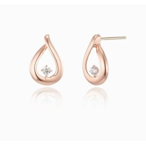 [로이드] 주문제작 다이아몬드세팅  러브샤인 귀걸이 LEF22006D