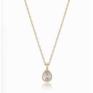 [로이드] 주문제작 심플드랍 14k 골드 목걸이 LNN15086G