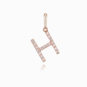 [로이드] 주문제작 이니셜 큐빅 마이 트윙클 알파벳 H 참 LPT20TH6T