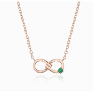 [로이드] 엔드리스 5월 탄생석 로즈골드 목걸이 LLNS22234S