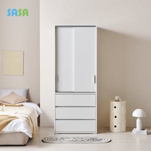 사사가구 마미 23T 빅 슬라이딩 800 서랍형옷장