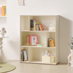 나무뜰 버디 E0등급 3단 책장 교구장 아기 유아 책장 MRF041C (착불)